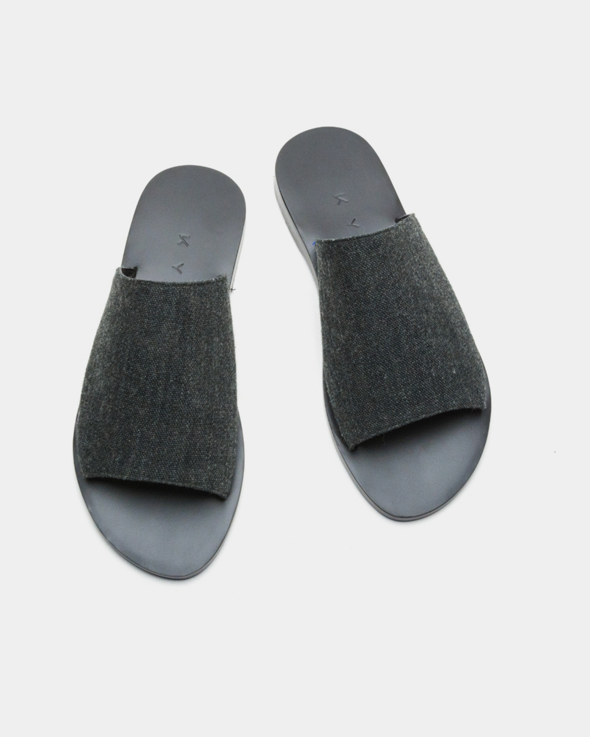 KALYMNOS - BLACK/BLACK LINEN