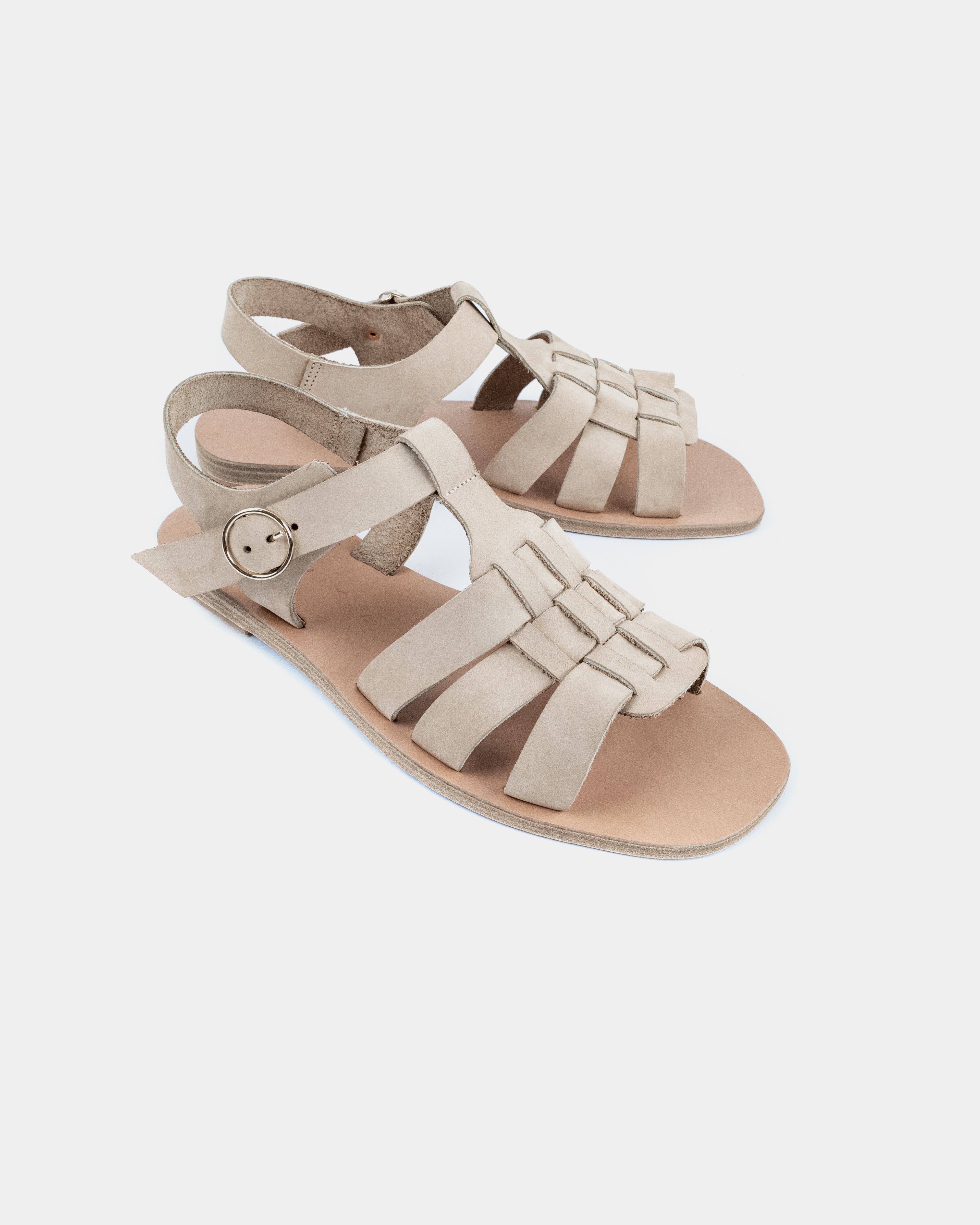 KEA SQUARE - NATURAL/BEIGE SUEDE