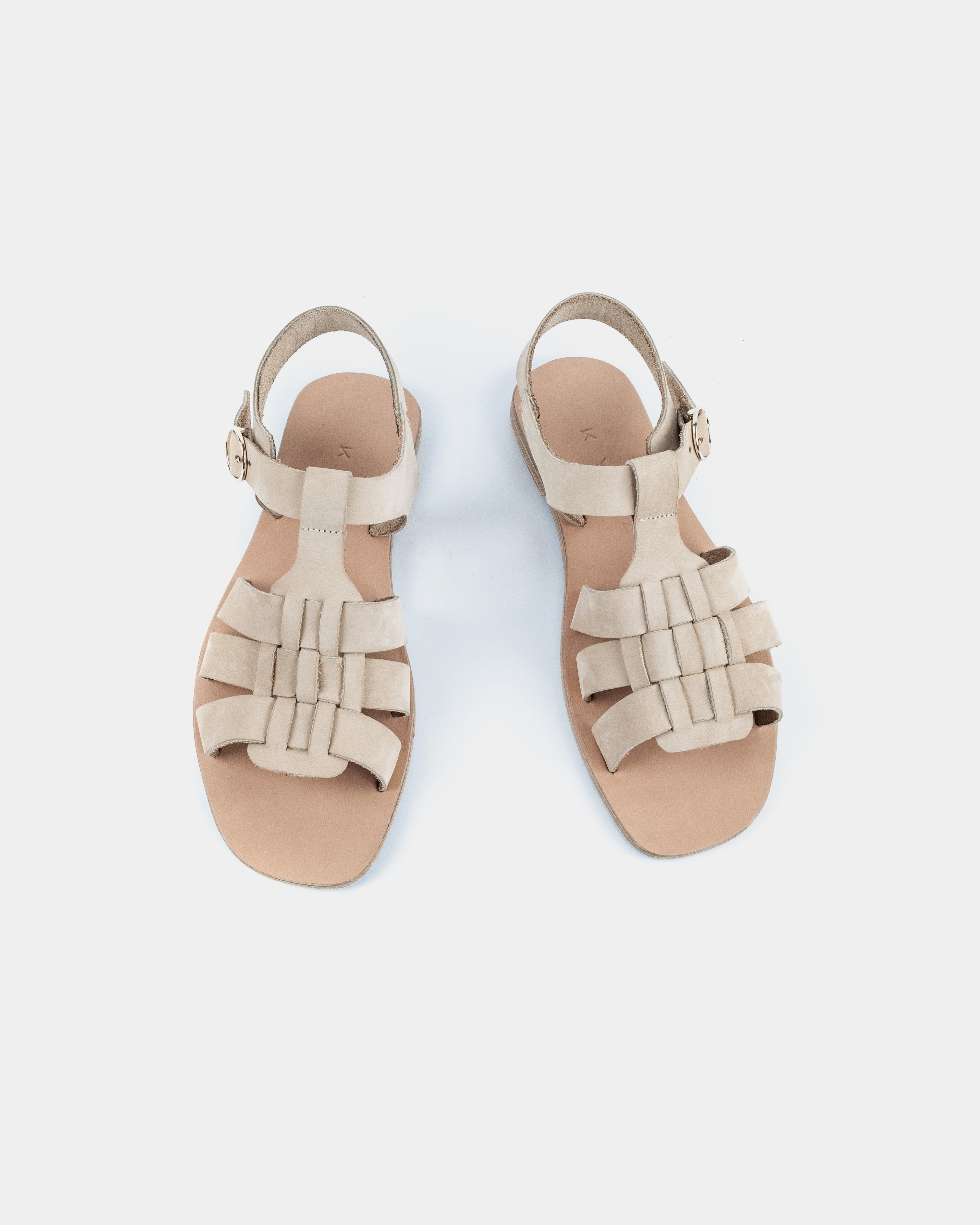 KEA SQUARE - NATURAL/BEIGE SUEDE