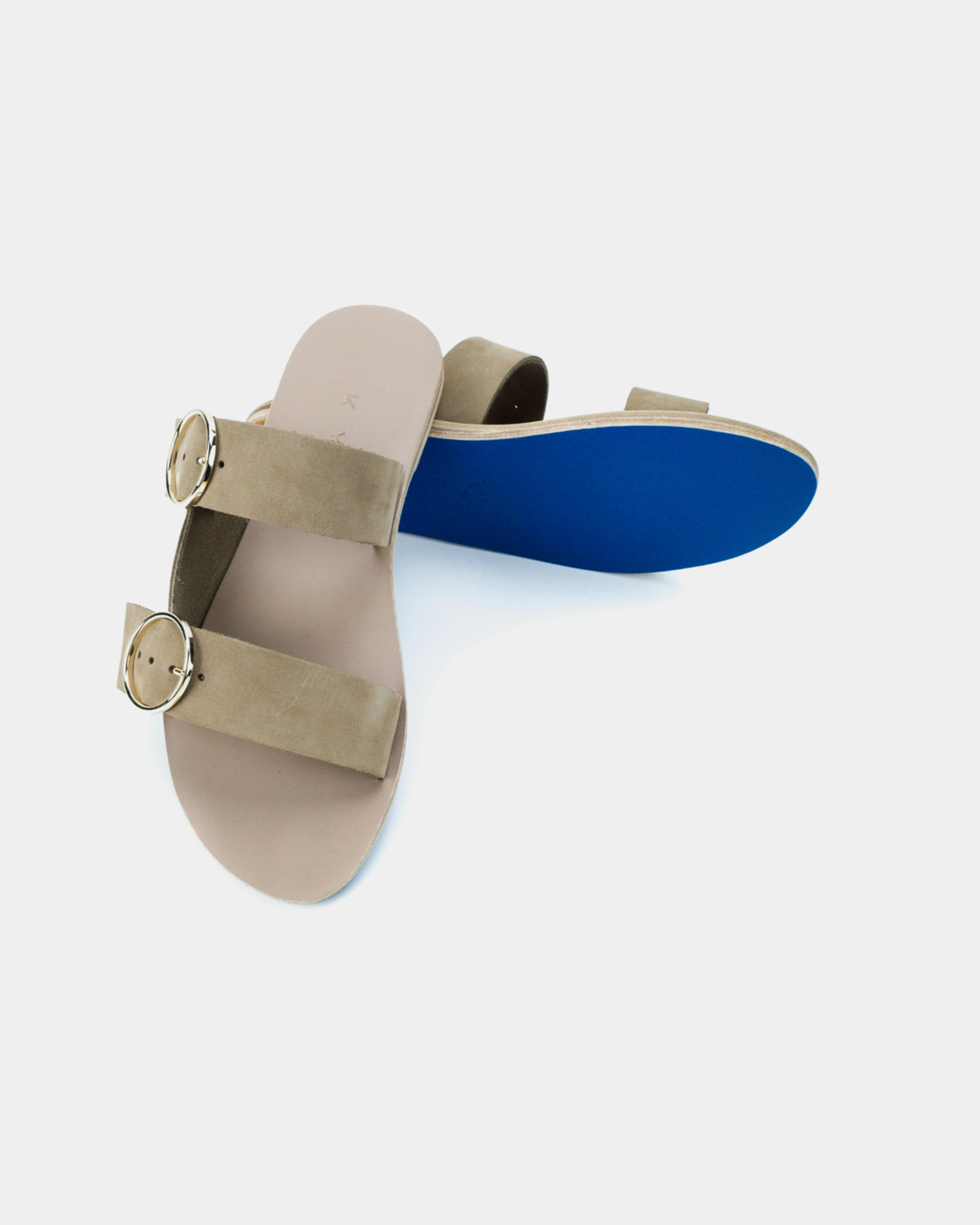 SKOPELOS - OLIVE BEIGE/OLIVE SUEDE