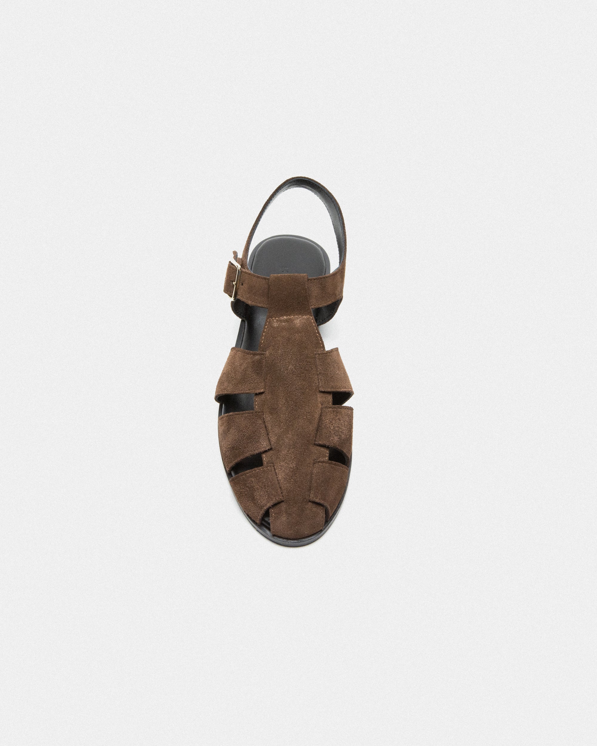 THASSOS X - DARK BROWN SUEDE