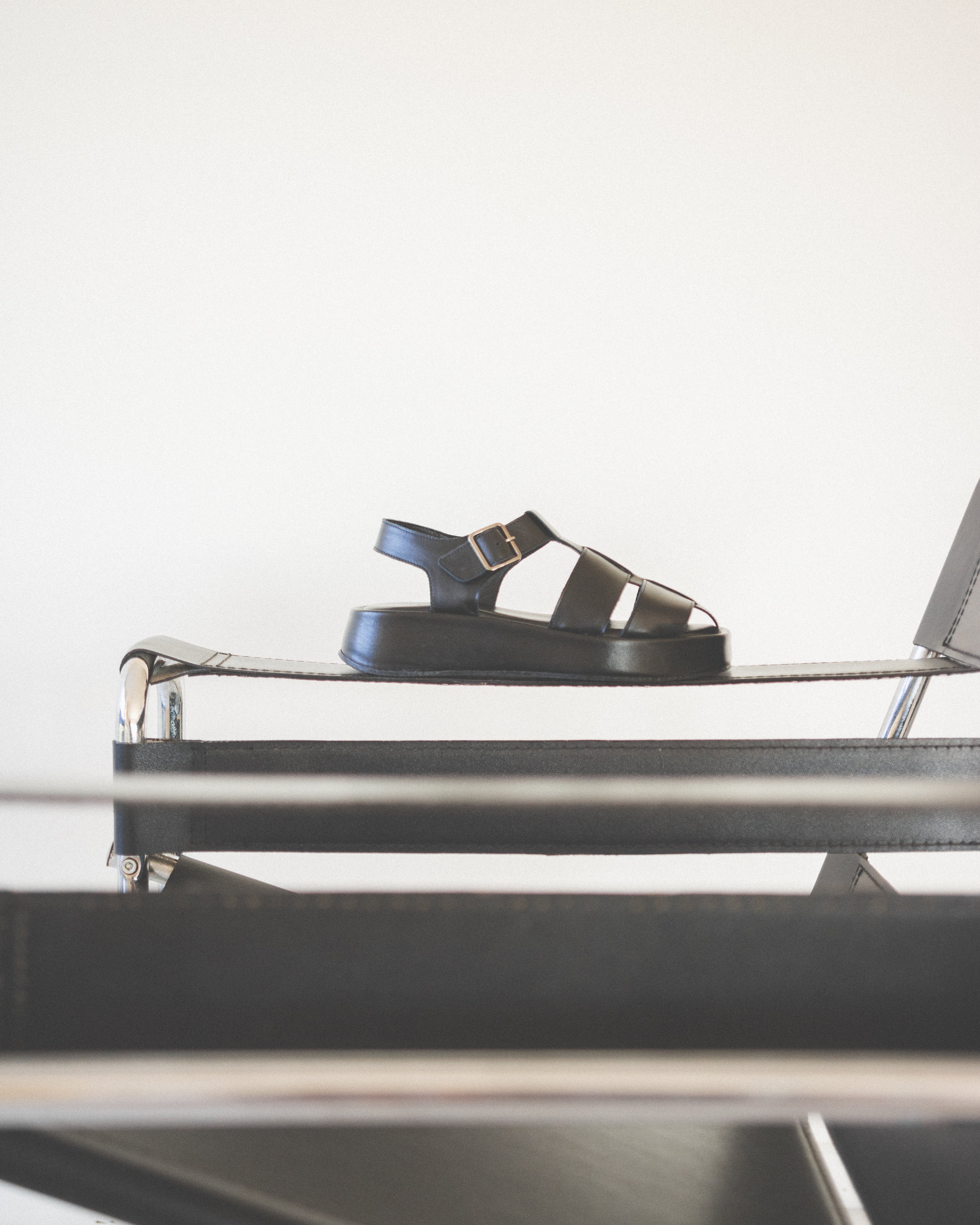■SALE★追跡付【KYMA】CHIOSミニマムサンダル CHIOS SQUARE - BLACK/BLACK – KYMA | Leather sandals