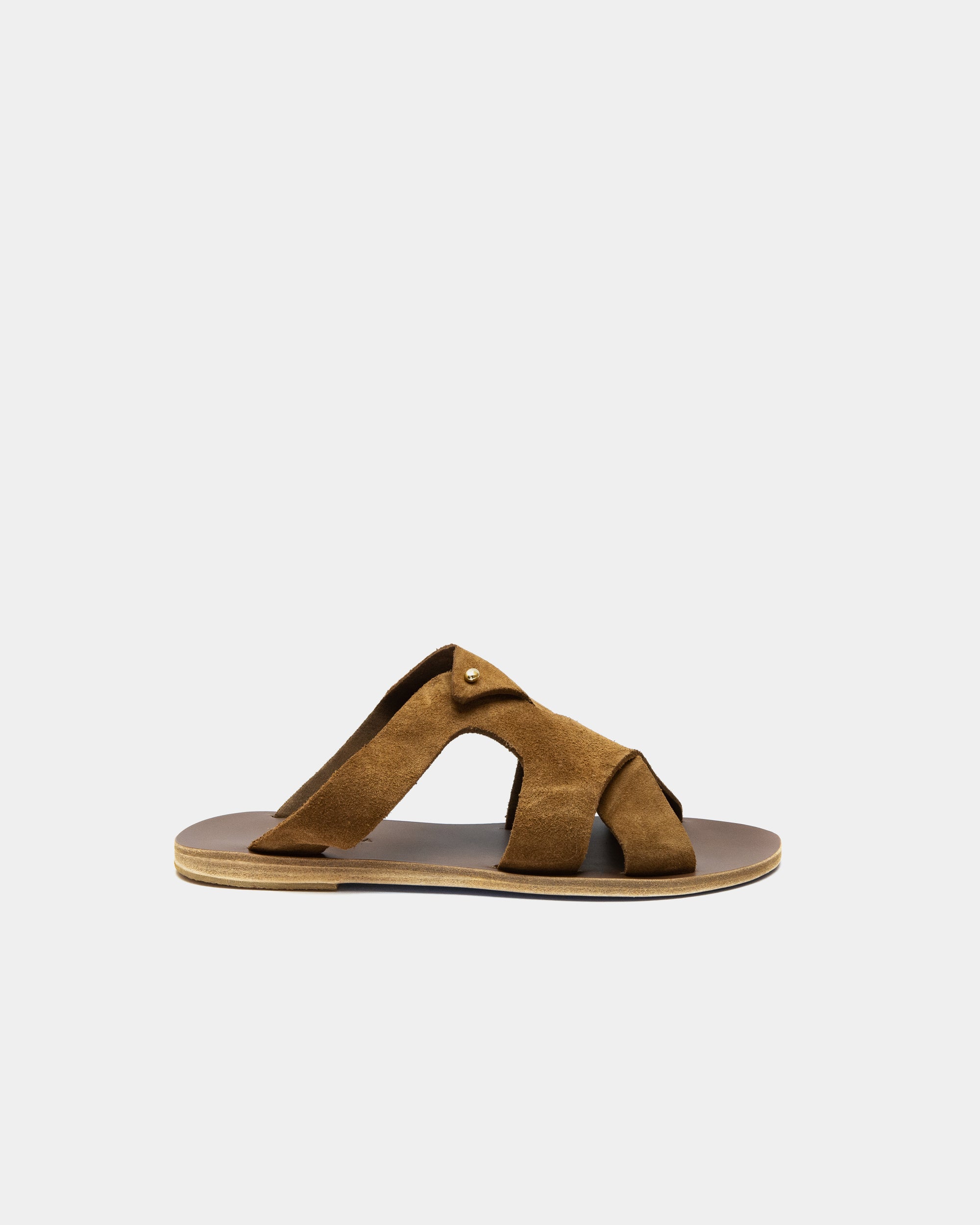 PSERIMOS - BROWN/BROWN SPLIT SUEDE