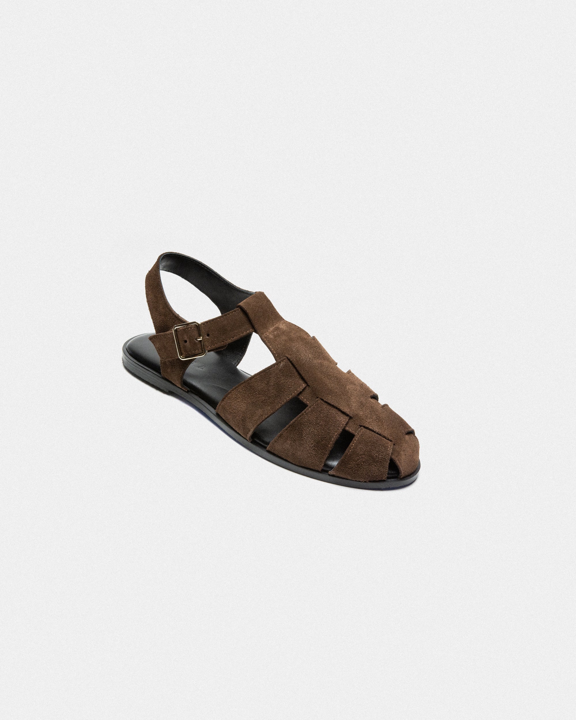 THASSOS X - DARK BROWN SUEDE