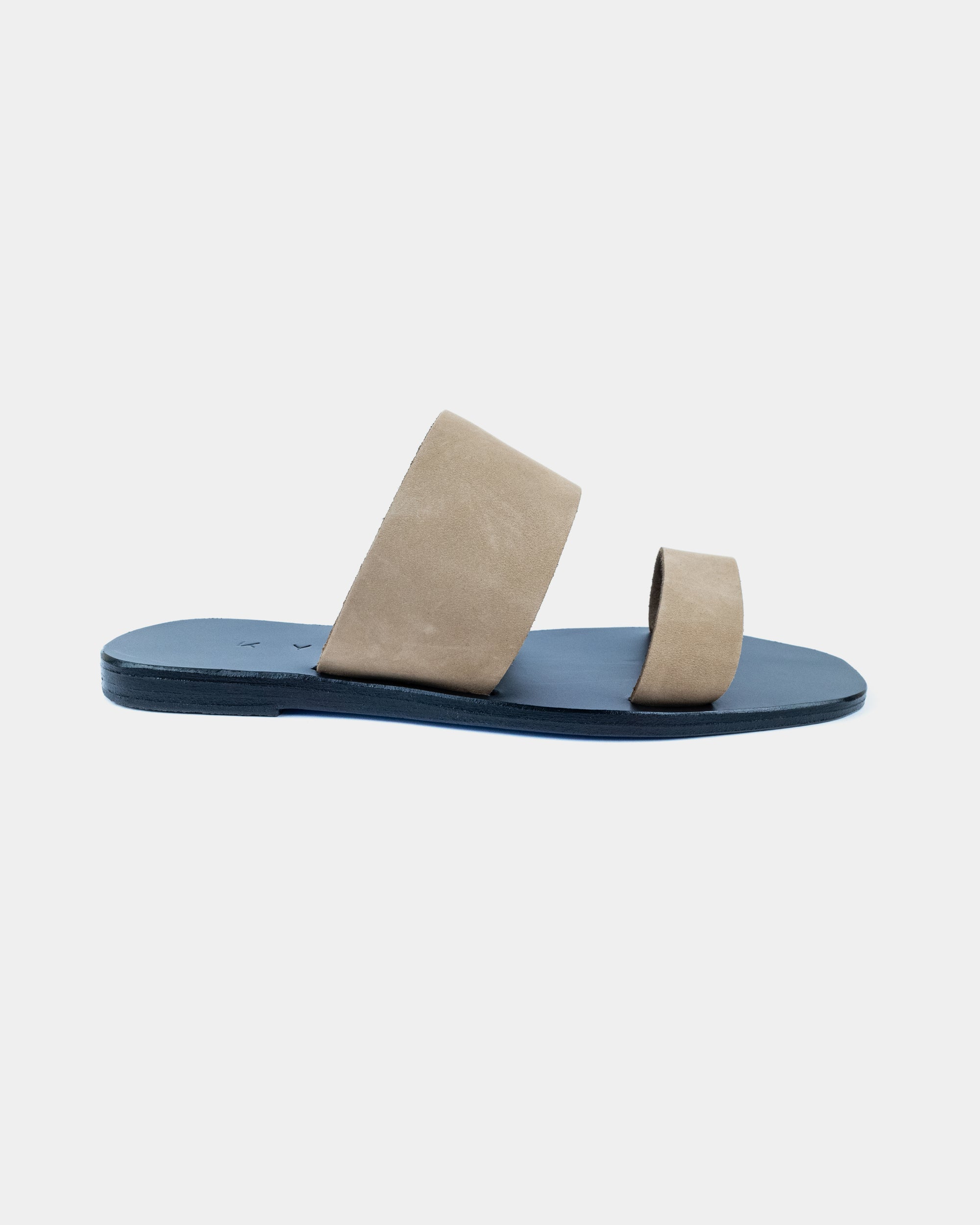 LEATHER SANDALS-FLAT SANDALS-KYMA SANDALS-STRAPPY SANDALS-OLIVE